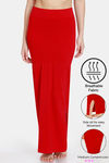 Zivame All Day Seamless Slit Mermaid Saree Shapewear - Red — thumbnail 1